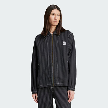 ADIDAS ORIGINALS Veste coach en nylon Wabash Black HOMME