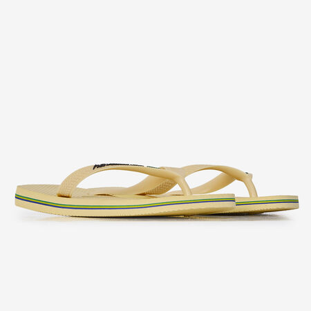 HAVAIANAS BRASIL LOGO JAUNE FEMME