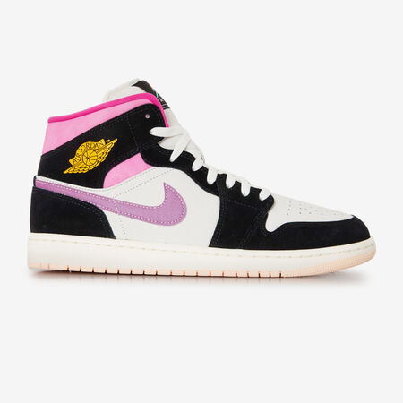 JORDAN air jordan 1 AIR JORDAN 1 MID BLACK/PINK MEN