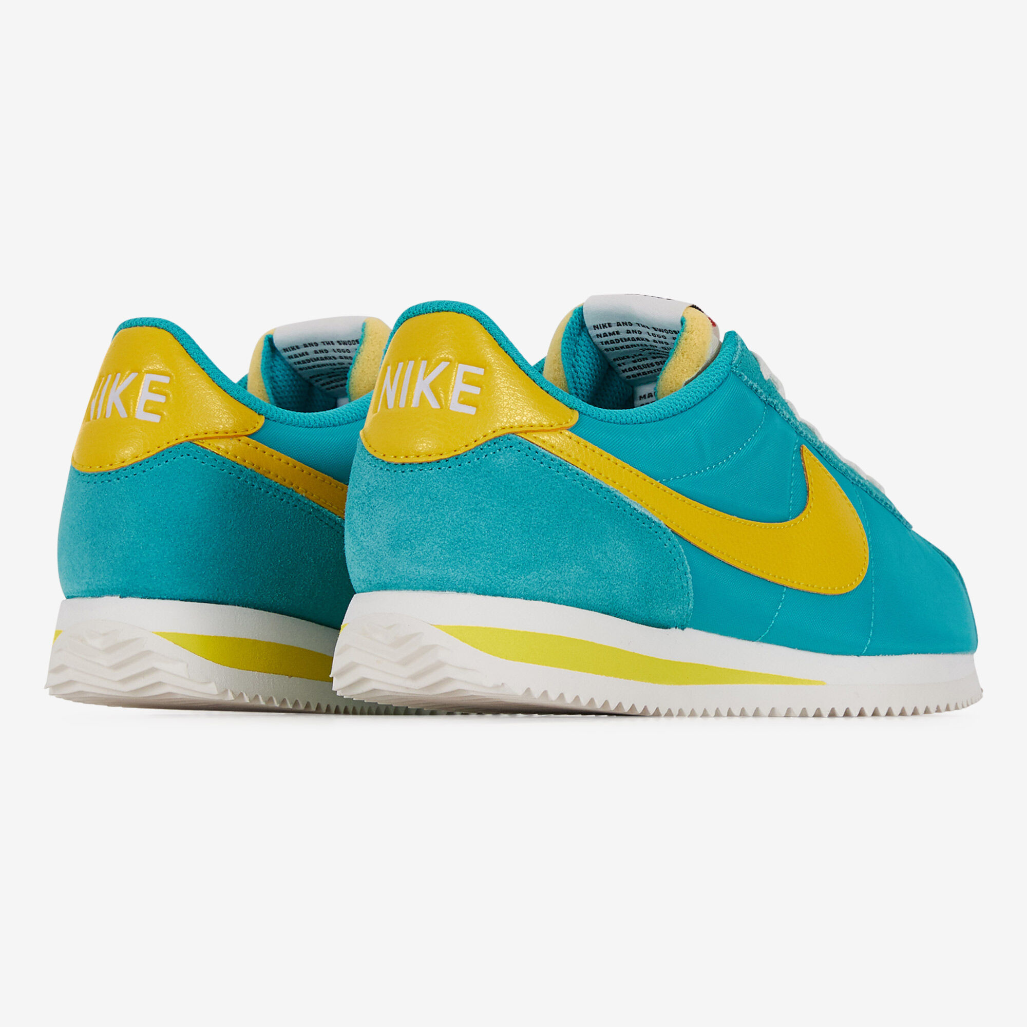 Nike classic cortez nylon jaune outlet