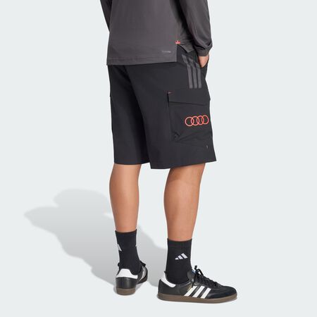 ADIDAS PERFORMANCE SHORT AUDI REVOLUT F1 TEAM MECHANICS Black HOMME