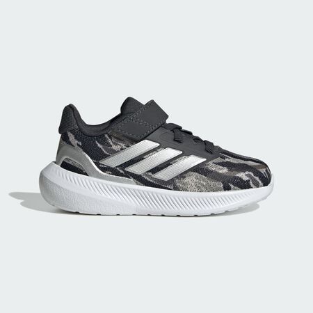 ADIDAS SPORTSWEAR RunFalcon 5 Shoes Kids Silver Pebble / Silver Metallic / Carbon BABIES