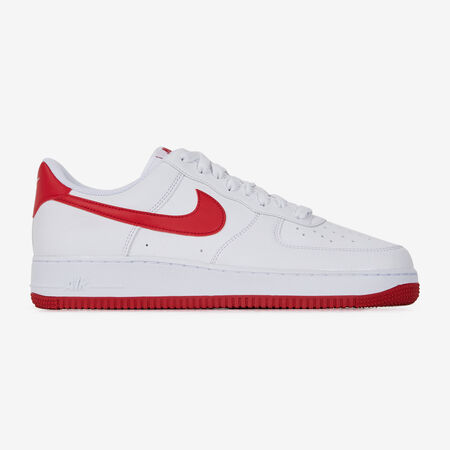NIKE air force 1 AIR FORCE 1 LOW BLANC/ROUGE HOMME