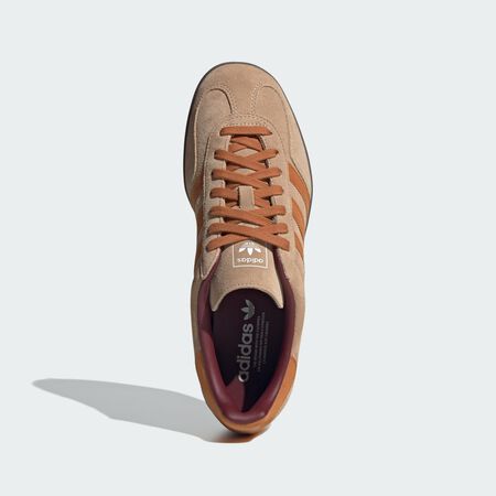 ADIDAS ORIGINALS Chaussure Gazelle Indoor Warm Sandstone / Craft Ochre / Shadow Red HOMME