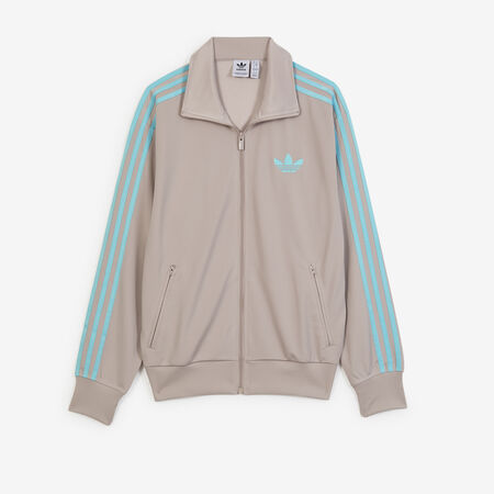 ADIDAS ORIGINALS JACKET FZ TRACKTOP FIREBIRD BEIGE/BLUE WOMEN