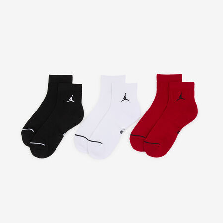 JORDAN CHAUSSETTES X3 QUARTER JUMPMAN MULTICOLORE HOMME