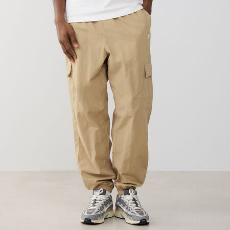 NIKE PANT JOGGER CARGO WVN MARRON/BLANC HOMME