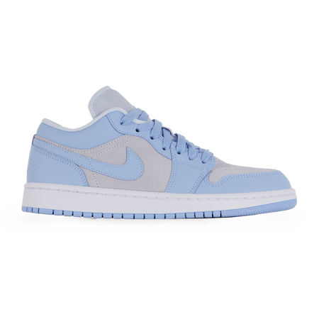 JORDAN jordan AIR JORDAN 1 LOW GREY UNIVERSITY BLUE BLEU/GRIS FEMME