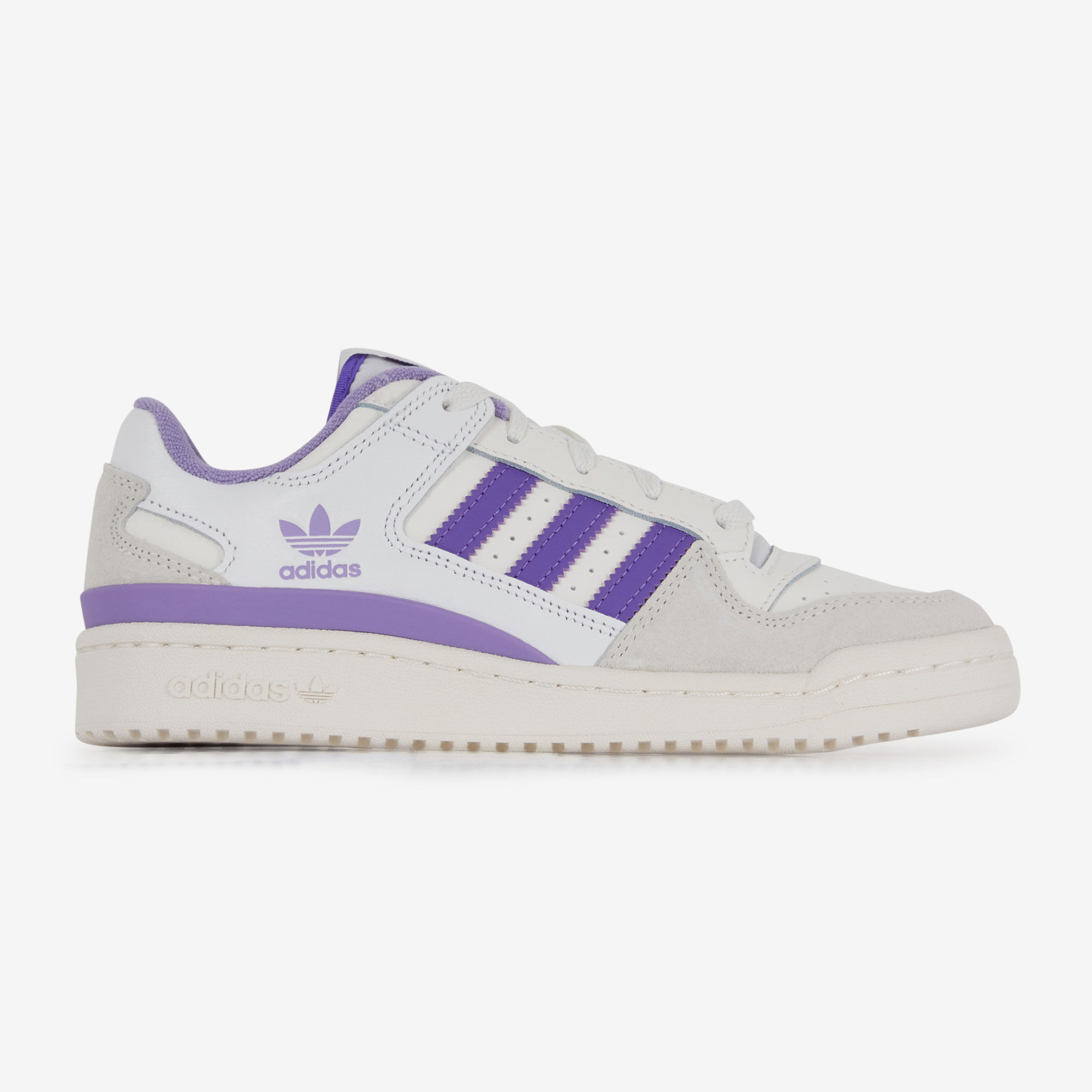 Forum Low Cl  Blanc/violet