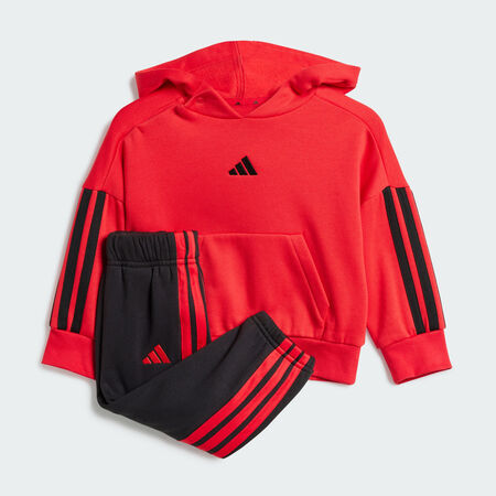 ADIDAS SPORTSWEAR Essentials Joggers Set Kids Pure Ruby / Black TODDLERS