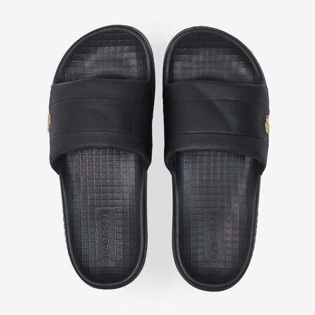 LACOSTE SERVE SLIDE HYBRID NOIR HOMME