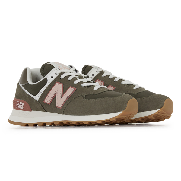 New balance 574 femme top grise et rose gold