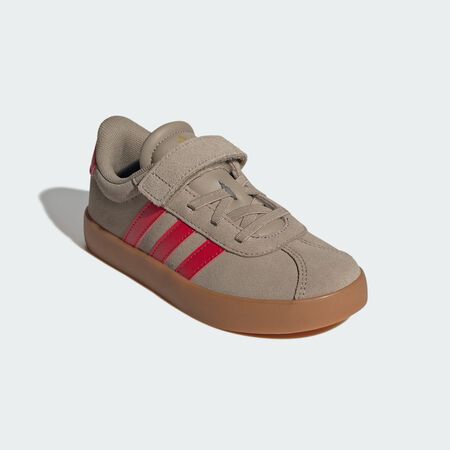 ADIDAS SPORTSWEAR VL Court 3.0 Shoes Blanch Cargo / Pure Ruby / Gold Metallic BABIES