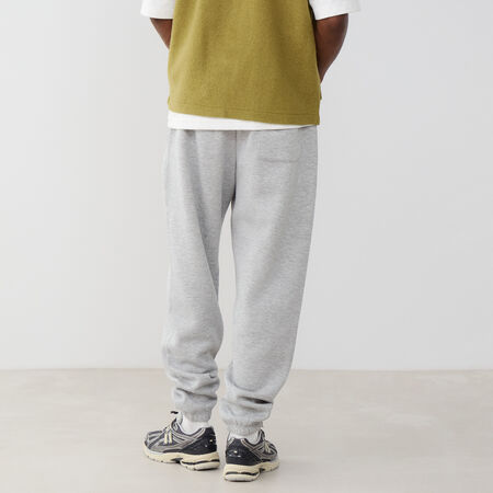 NEW BALANCE PANT JOGGER SMALL LOGO GREY/WHITE MEN