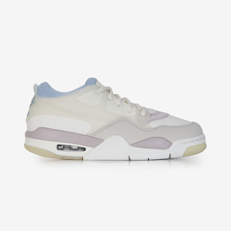 JORDAN 4 RM : BEIGE/BLEU