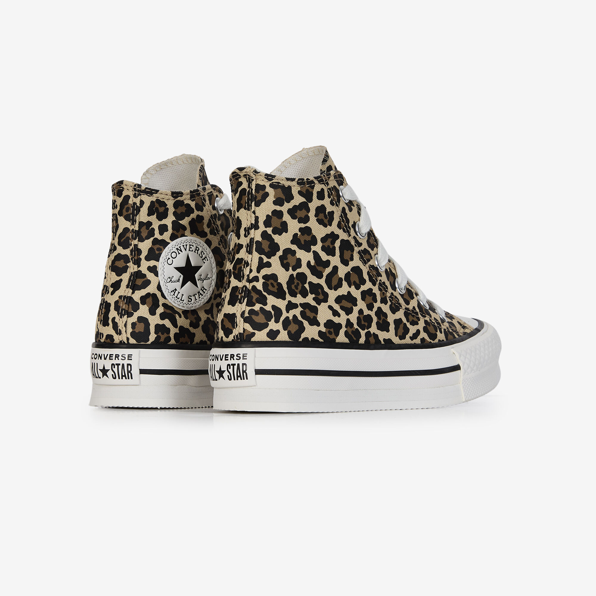 Chuck Taylor All Star Eva Lift Hi Leopar Bébé - vue 4
