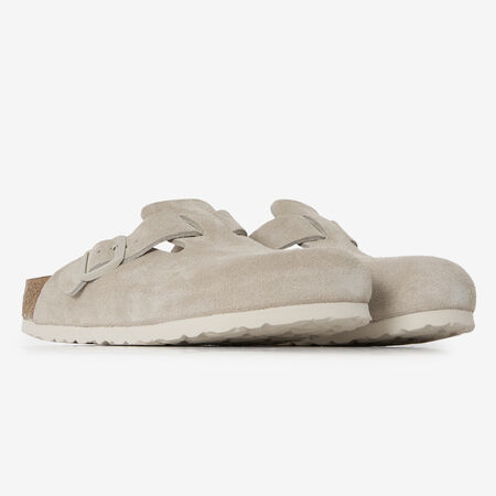 BIRKENSTOCK boston BOSTON SUEDE OYSTER WHITE WOMEN