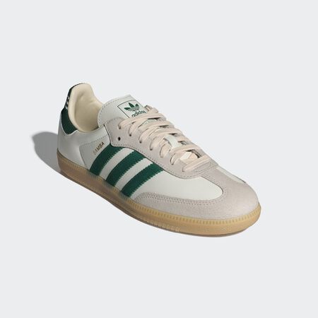 ADIDAS ORIGINALS samba SAMBA OG WHITE/GREEN MEN