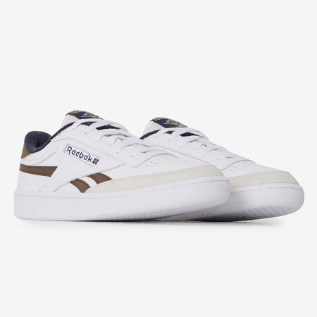 REEBOK CLUB C REVENGE WHITE/BROWN MEN