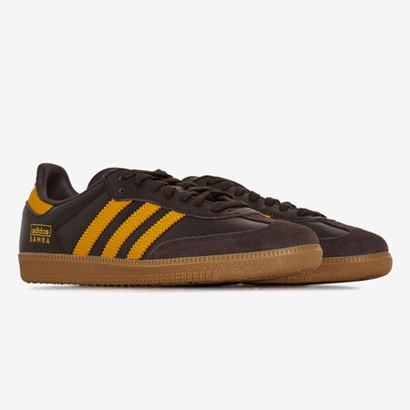ADIDAS ORIGINALS samba SAMBA OG BROWN/YELLOW MEN