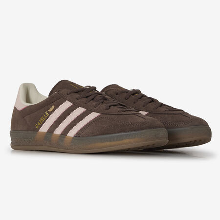 ADIDAS ORIGINALS gazelle GAZELLE INDOOR MARRON/ROSE FEMME