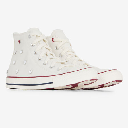 CONVERSE CHUCK TAYLOR HI WHITE WOMEN