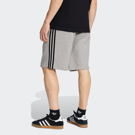 ADIDAS ORIGINALS 3-STRIPES SHORTS Medium Grey Heather MEN