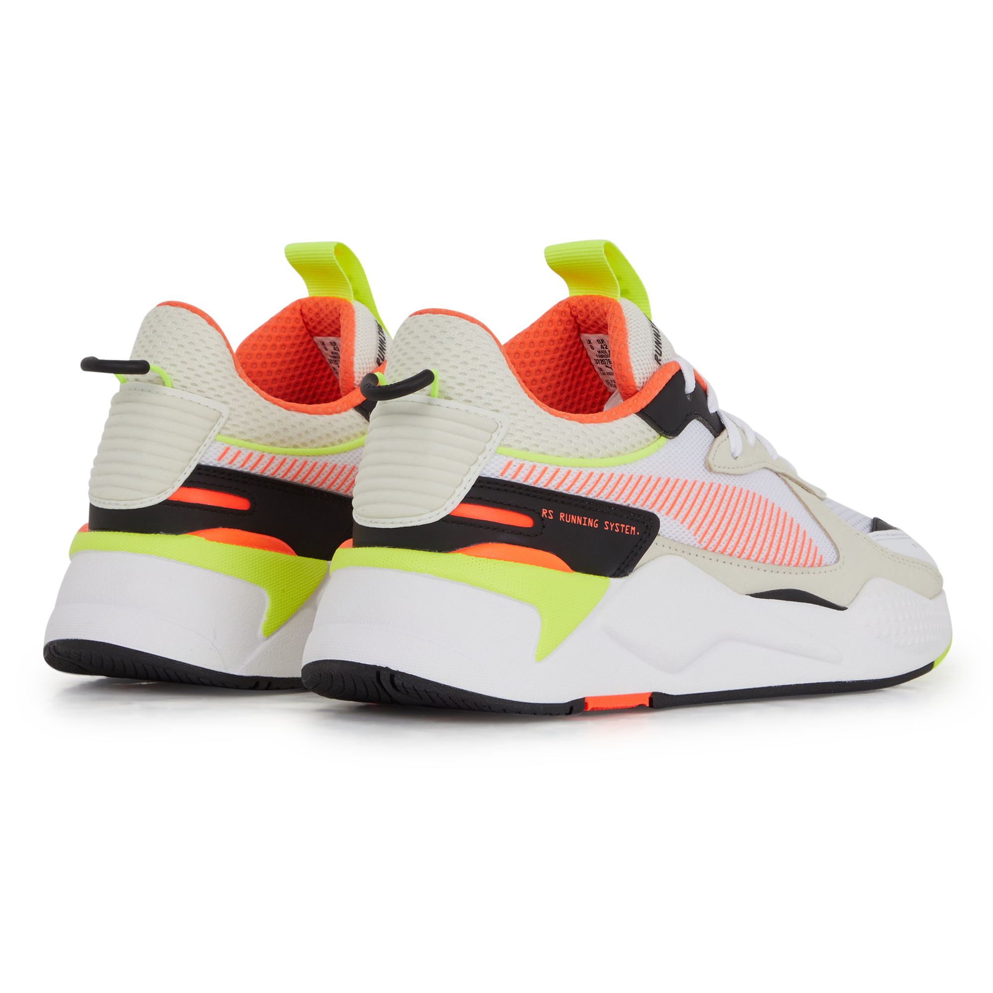 Kilauea Mountain cafétéria Allonger puma rs x blanche et orange Laiton  hypothèse remettre