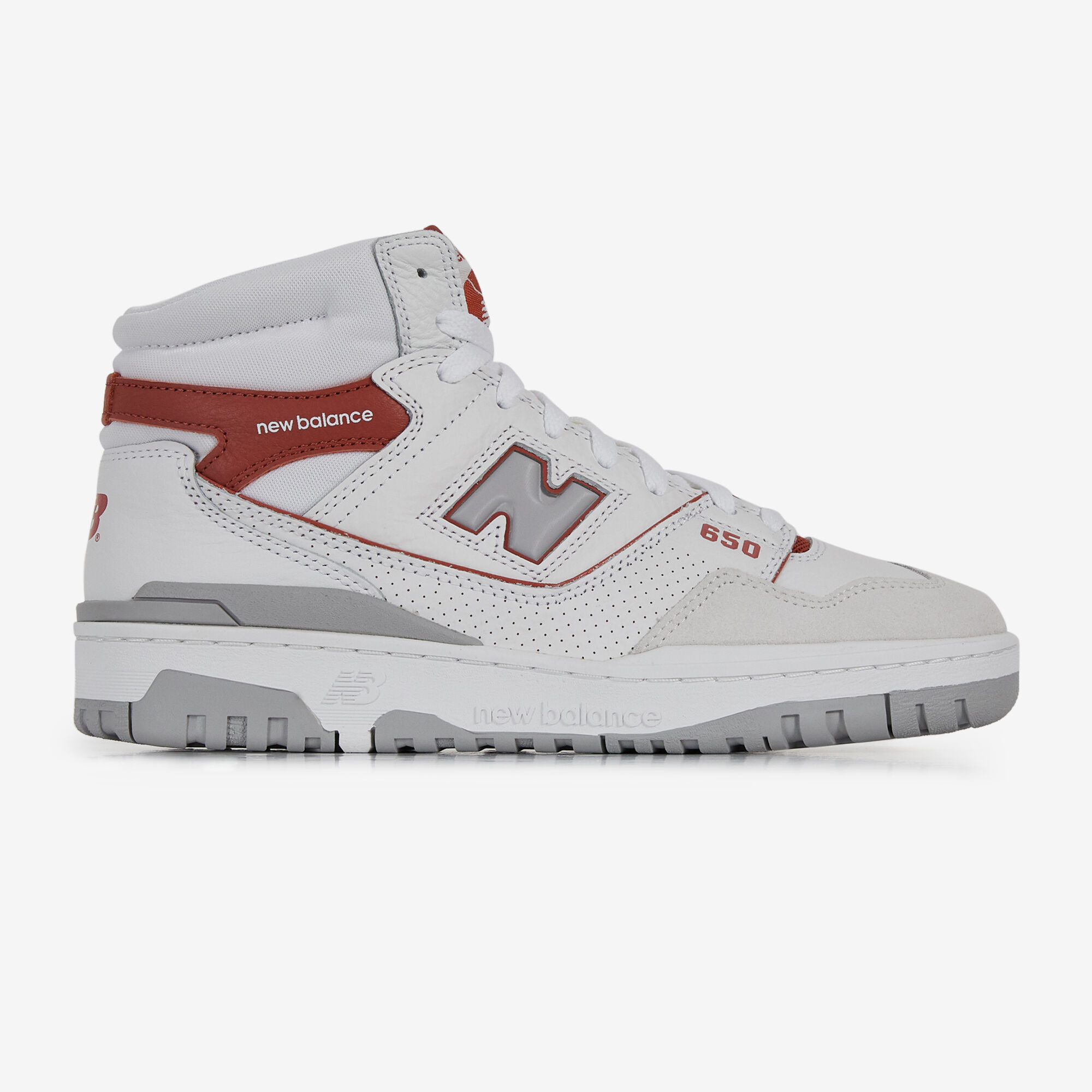 NEW BALANCE 650 BLANC ROUGE SNEAKERS HOMME Courir