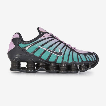NIKE shox SHOX TOTAL VERT/ROSE FEMME