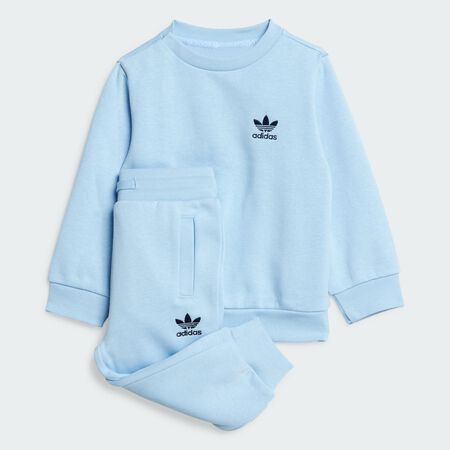 ADIDAS ORIGINALS Crew Set Kids Clear Sky TODDLERS