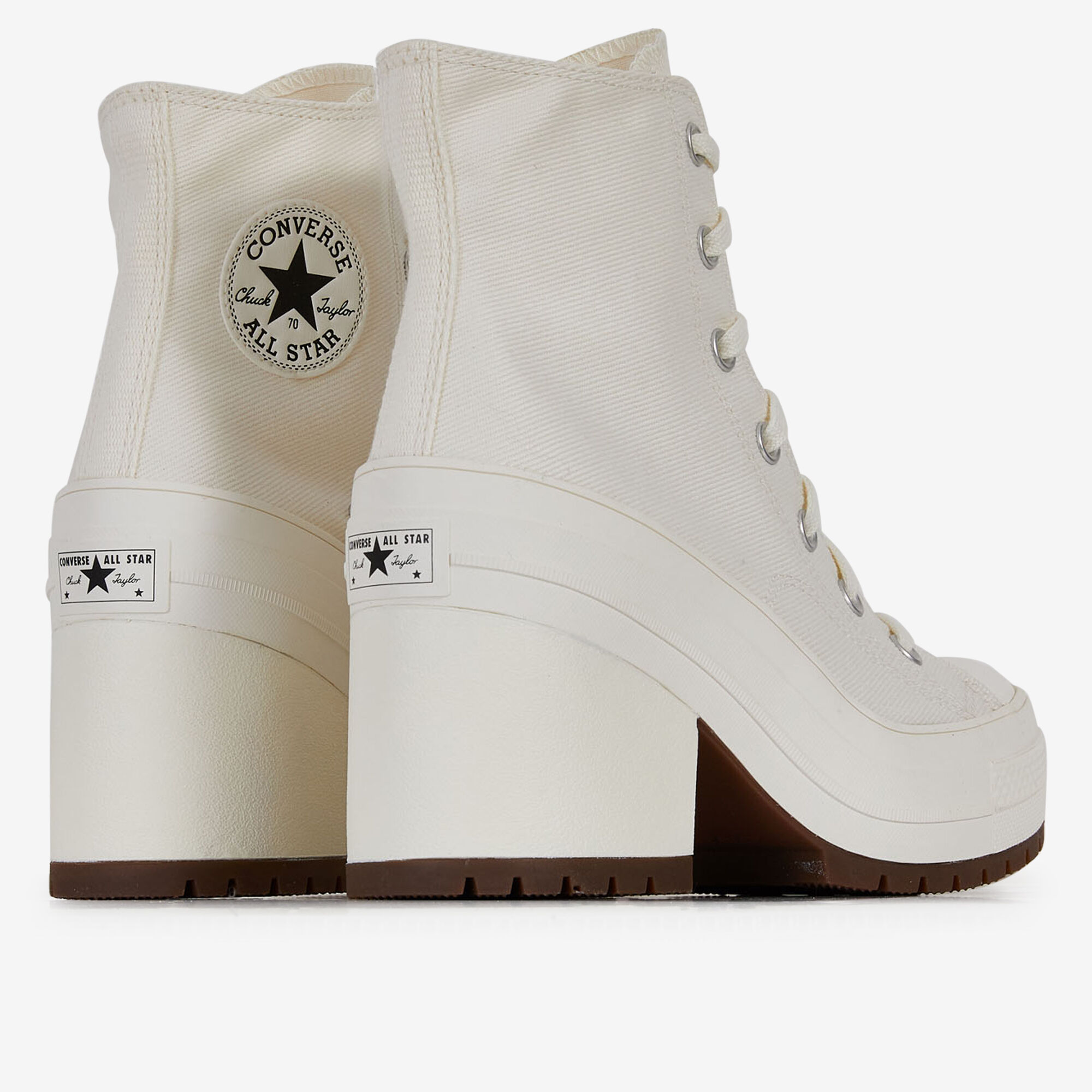 CONVERSE CHUCK 70 DE LUXE HEEL WHITE SNEAKERS WOMEN Courir
