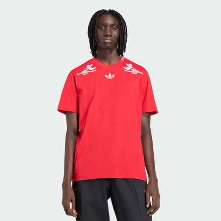 ADIDAS PERFORMANCE Arsenal FC Places+Faces T-Shirt Better Scarlet MEN