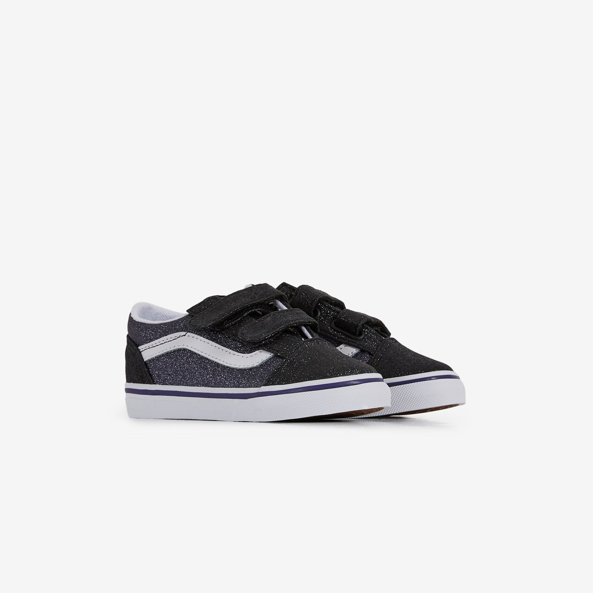Vans femme grise 2025 pailletée