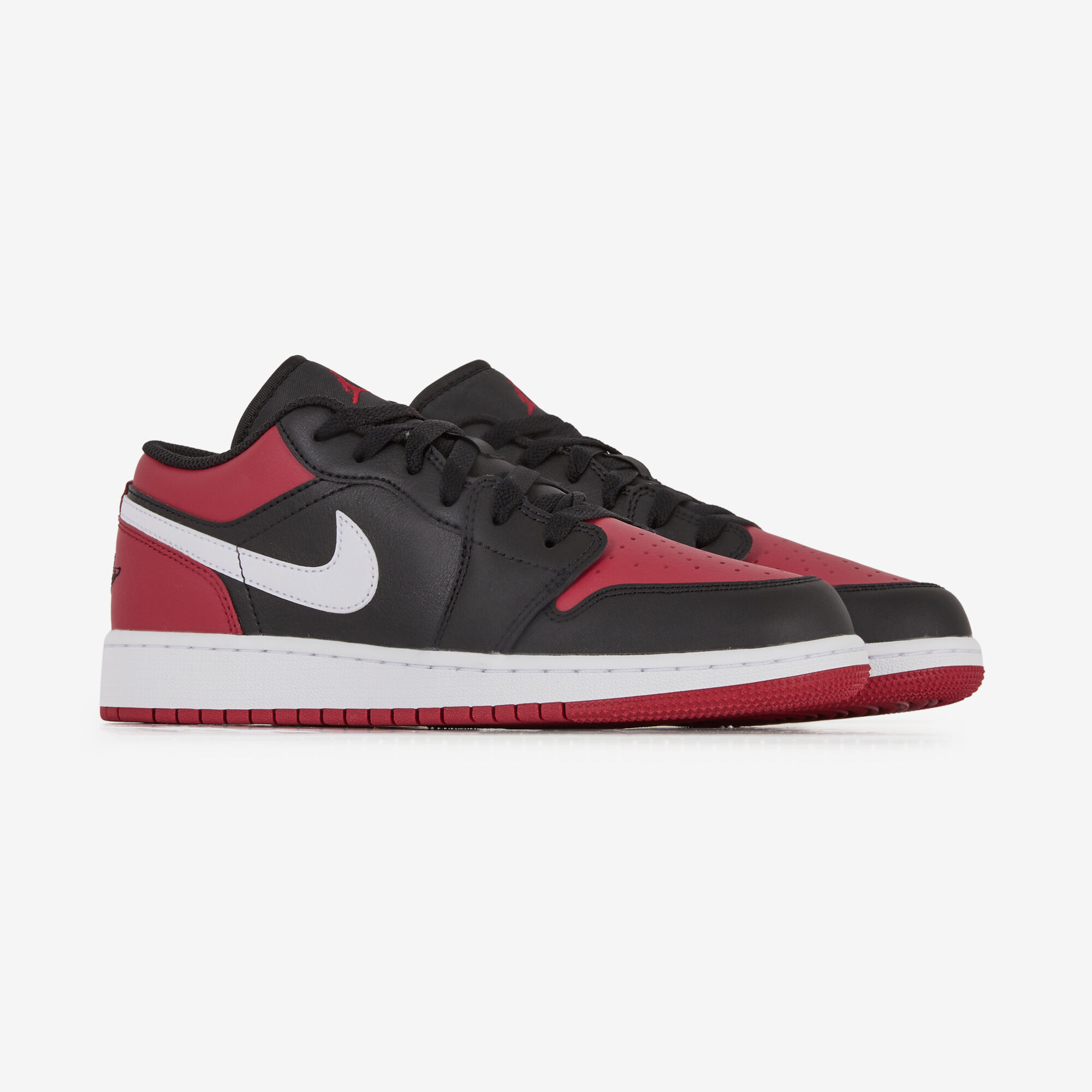 JORDAN AIR JORDAN 1 LOW ROUGE NOIR SNEAKERS ENFANT Courir