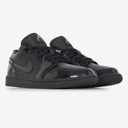 JORDAN air jordan 1 AIR JORDAN 1 LOW CROC BLACK/GREEN WOMEN