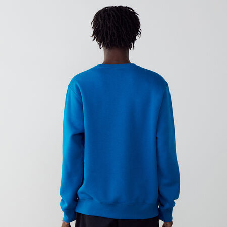 NIKE SWEAT CREW CLUB BLUE/WHITE MEN
