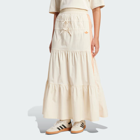ADIDAS ORIGINALS adidas Originals Summer Glow Skirt Wonder White WOMEN