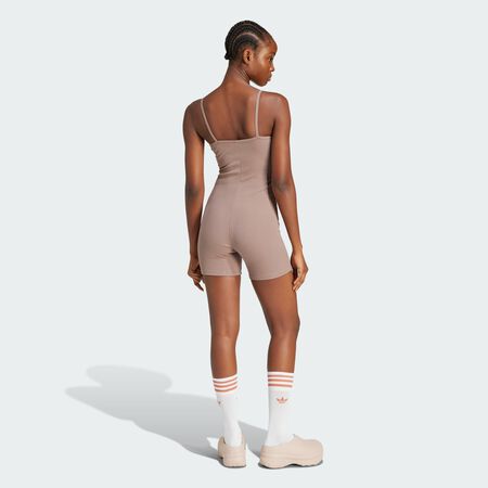 ADIDAS ORIGINALS Essentials Rib Bodysuit Trace Brown WOMEN