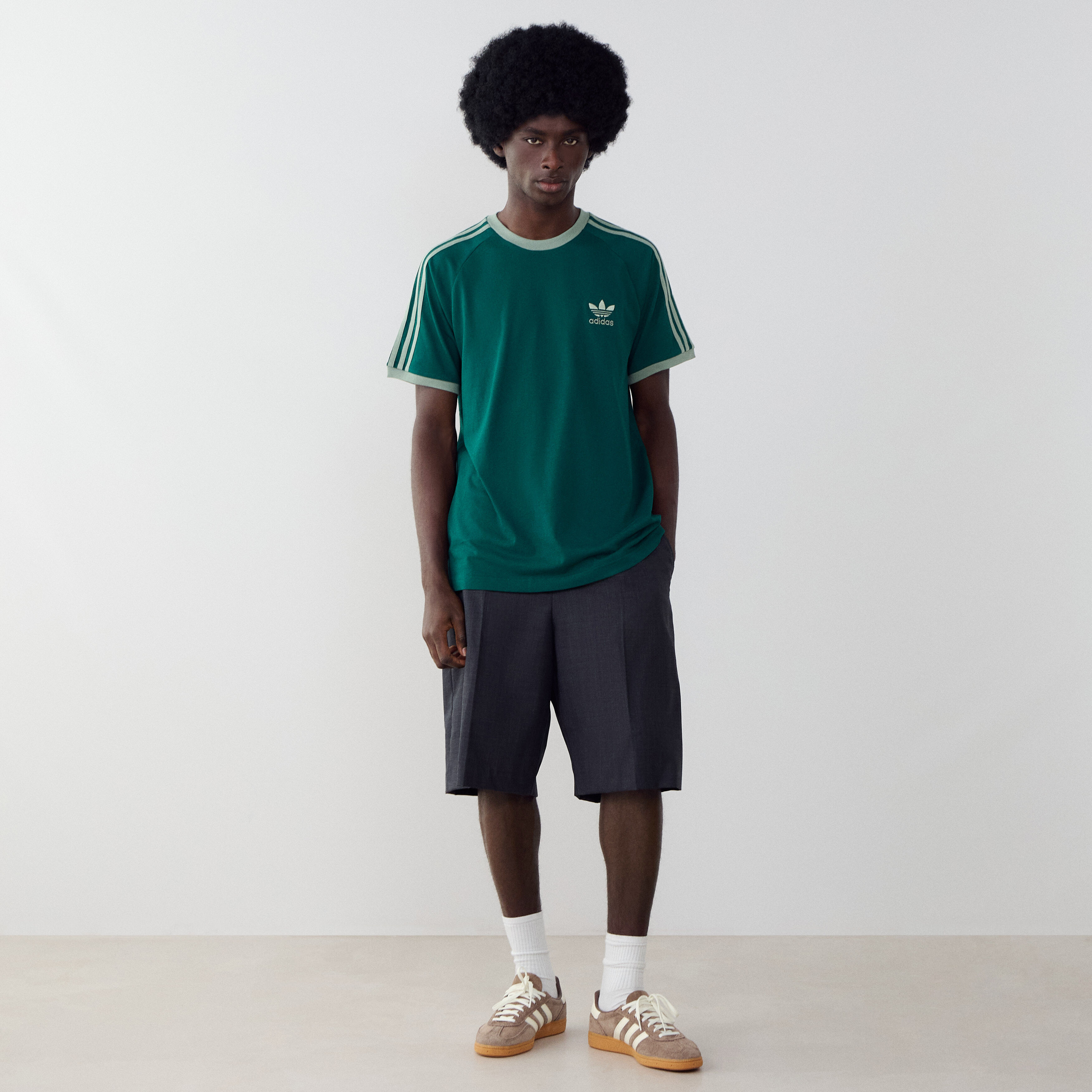 【即発送】★正品★ Adidas Terry T-shirt & Shorts Setup Adidas WMNS TERRY 3S TEE White | BSTN Store