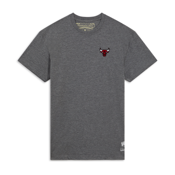 Chicago Bull clocaction brodé Bricolage T-Shirt Homme Logo à Manches Courtes