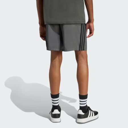 ADIDAS SPORTSWEAR Essentials 3-Stripes Chelsea Shorts Grey Six / Black MEN