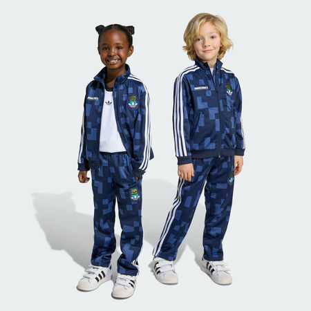 ADIDAS ORIGINALS adidas Originals X Minecraft Firebird Tracksuit Kids Multicolor / Night Indigo TODDLERS