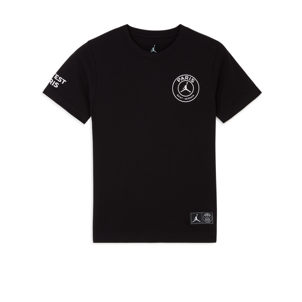 Jordan - Black cat psg ss logo tee Noir Noir | Courir