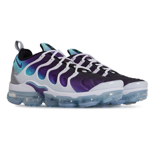 NIKE AIR VAPORMAX PLUS BLANC VIOLET SNEAKERS HOMME Courir