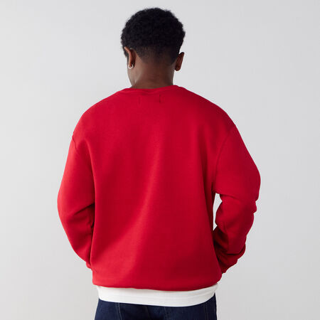 JORDAN SWEAT CREW BROOKLYN ROUGE/BLANC HOMME