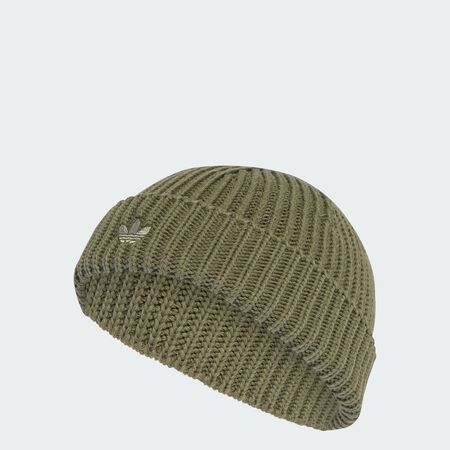 ADIDAS ORIGINALS Fisherman Short Beanie Olive Strata UNISEX