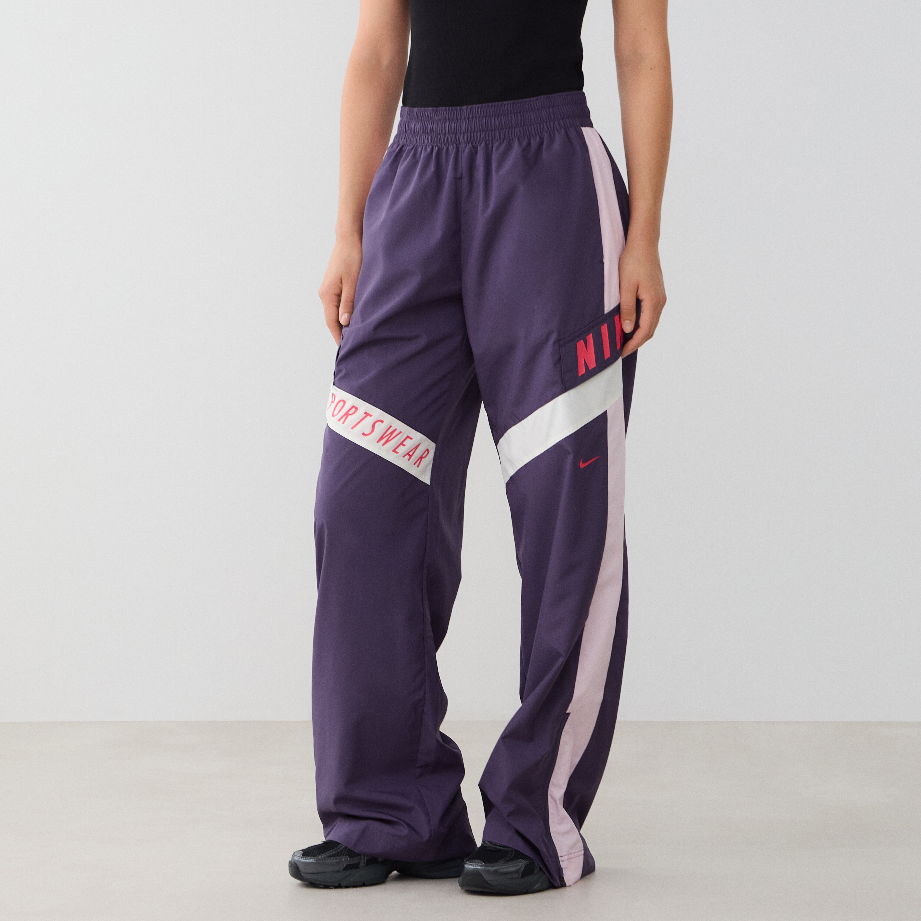 Pantalon nike femme violet cheap