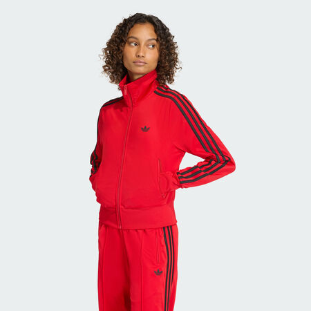 ADIDAS ORIGINALS VESTE DE SURVÊTEMENT FIREBIRD CLASSIC Better Scarlet / Black FEMME