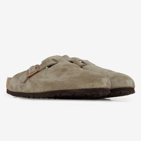 BIRKENSTOCK boston BOSTON SUEDE TAUPE TAUPE MEN